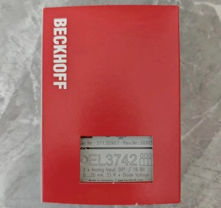 New In Box Beckhoff EL3742 PLC Module EL3742 EL3742 Free shipping
