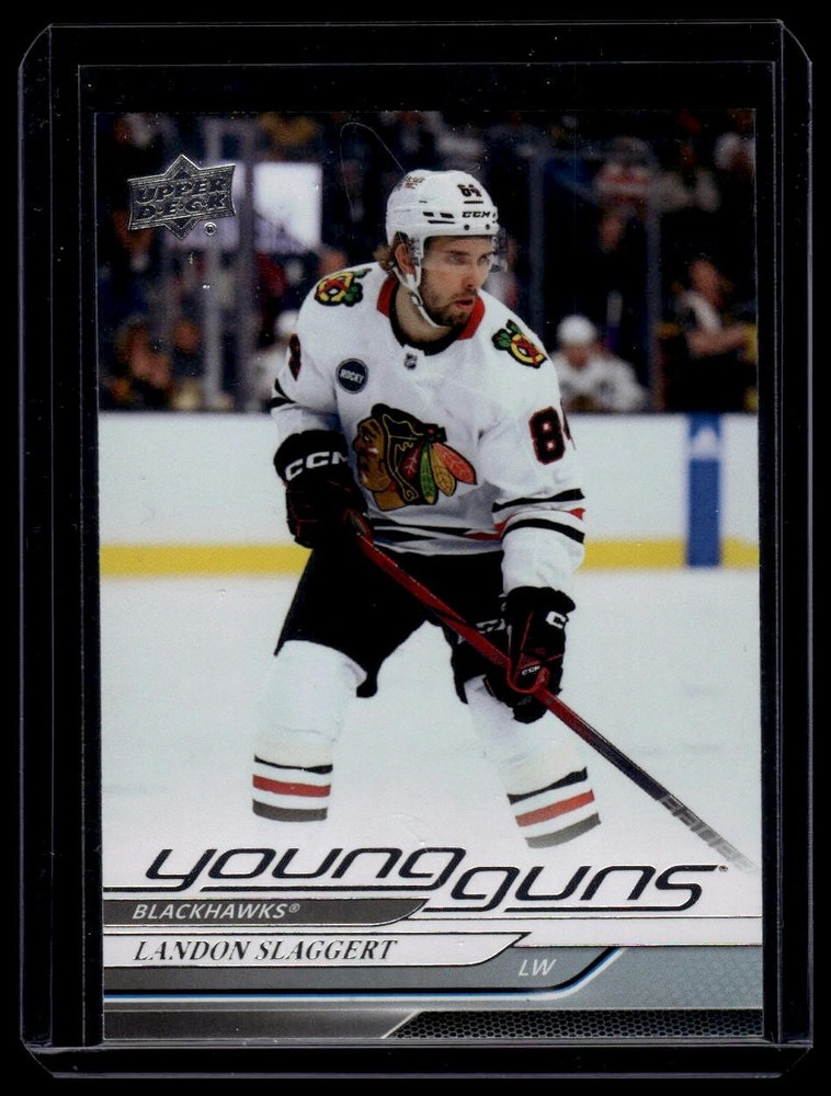 2024-25 Upper Deck Series 1 Young Guns Landon Slaggert #203 Rookie Card