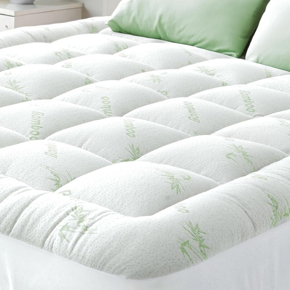 Bamboo Viscose Ultra Soft Queen Mattress Topper Pillow Top