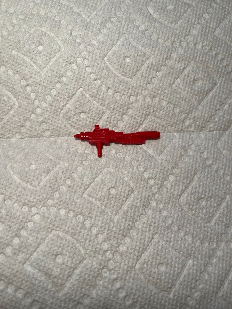 G1 Transformers Accessory-Red Alert Gun-Weapon