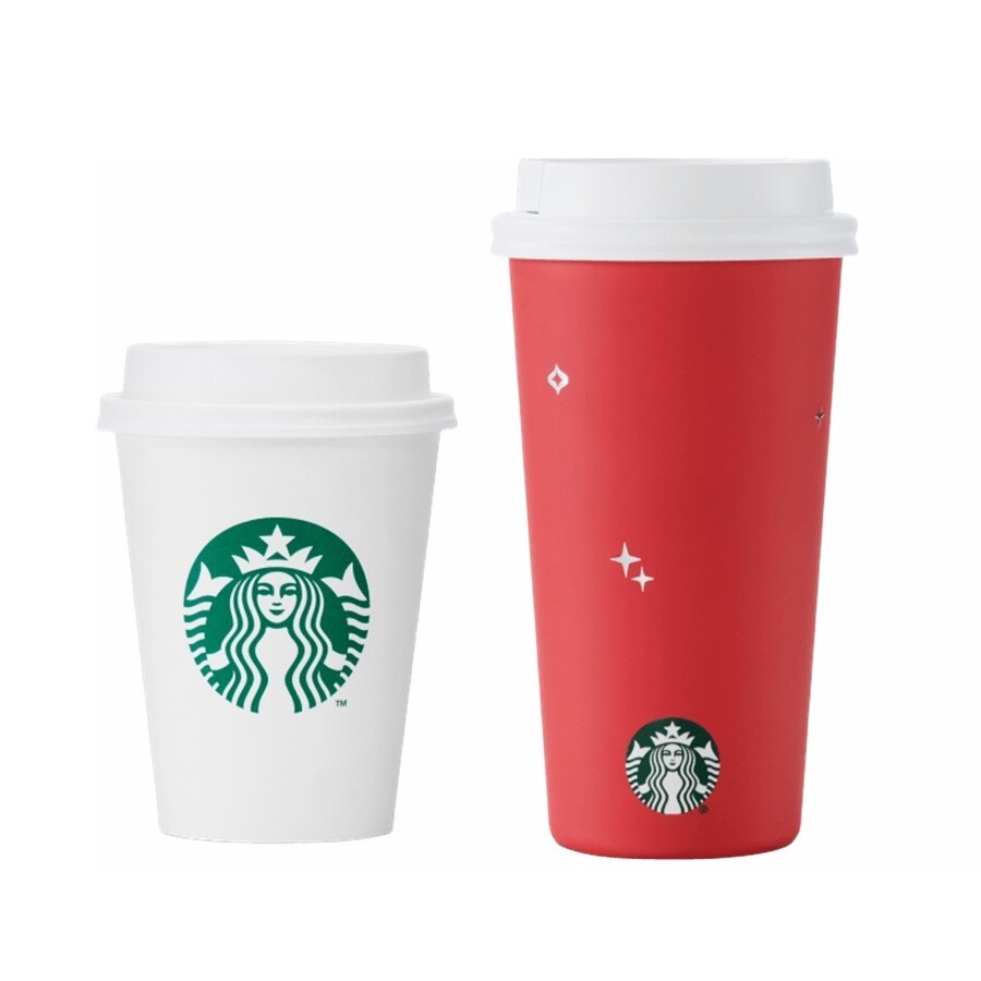 Presale 2023 Starbucks Xmas Winter Red Slide Stainless Steel Tumbler 15oz  -image