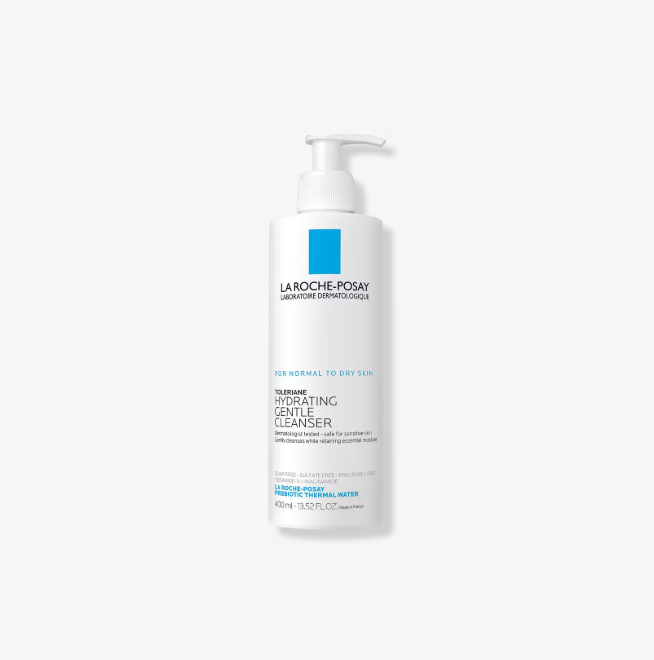 Toleriane Hydrating Gentle Face Cleanser for Dry Sensitive Skin Care