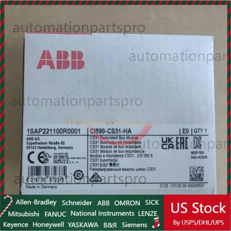 1PCS ABB CI590-CS31-HA 1SAP221100R0001 PLC Processor Module new