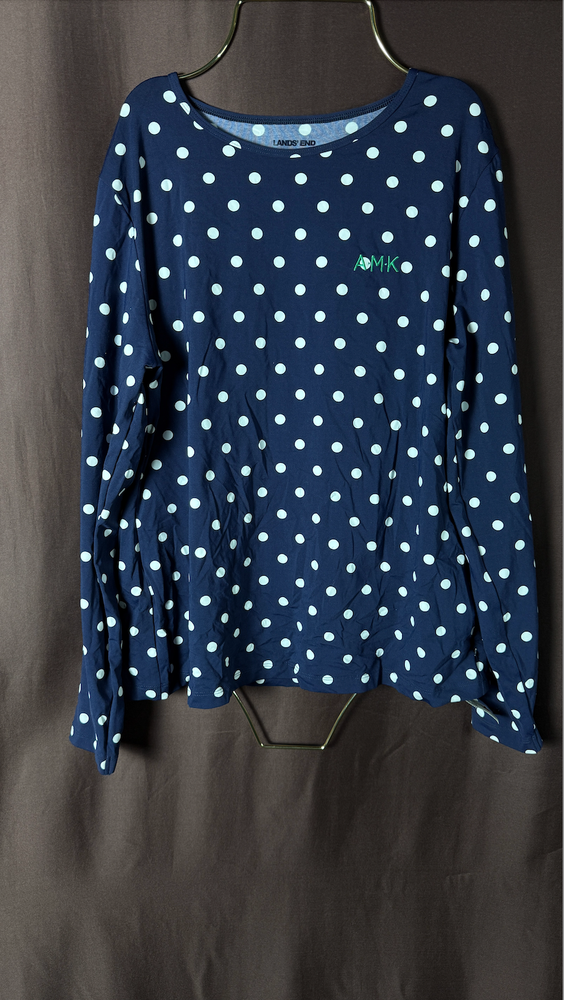 Lands End Womens Petite Long Sleeve UPF50 Rash Guard Swim Top