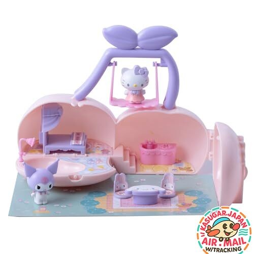 Maruka Sanrio Characters Cherry House Pretend Play Set fm Japan w/Tracking