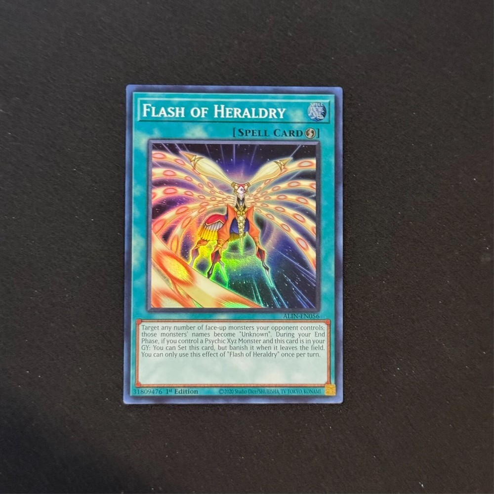 Alliance Insight Super Rare Heraldry Flash Card ALIN-EN056