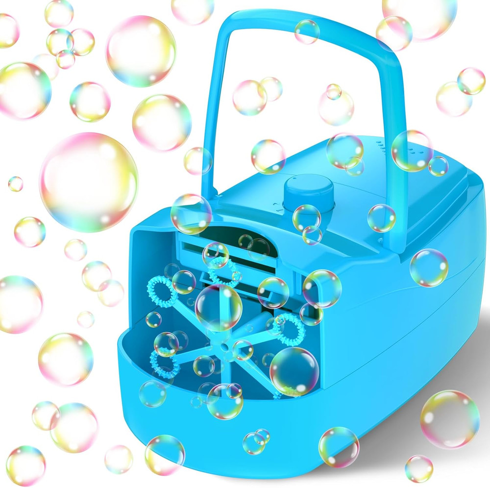 Bubble Machine, 18000+ Bubbles per Minute Bubble Maker Blower for Kids Toddlers