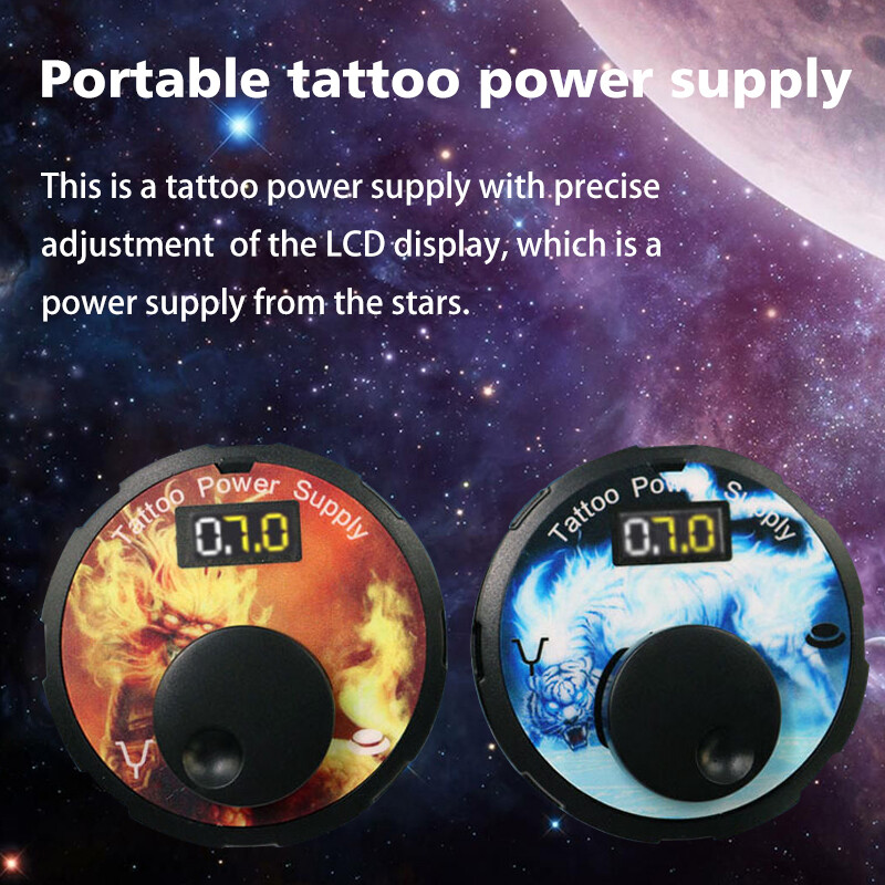 Digital Screen Tattoo Power Supply Dual Mode Precise Control Tattoo Power