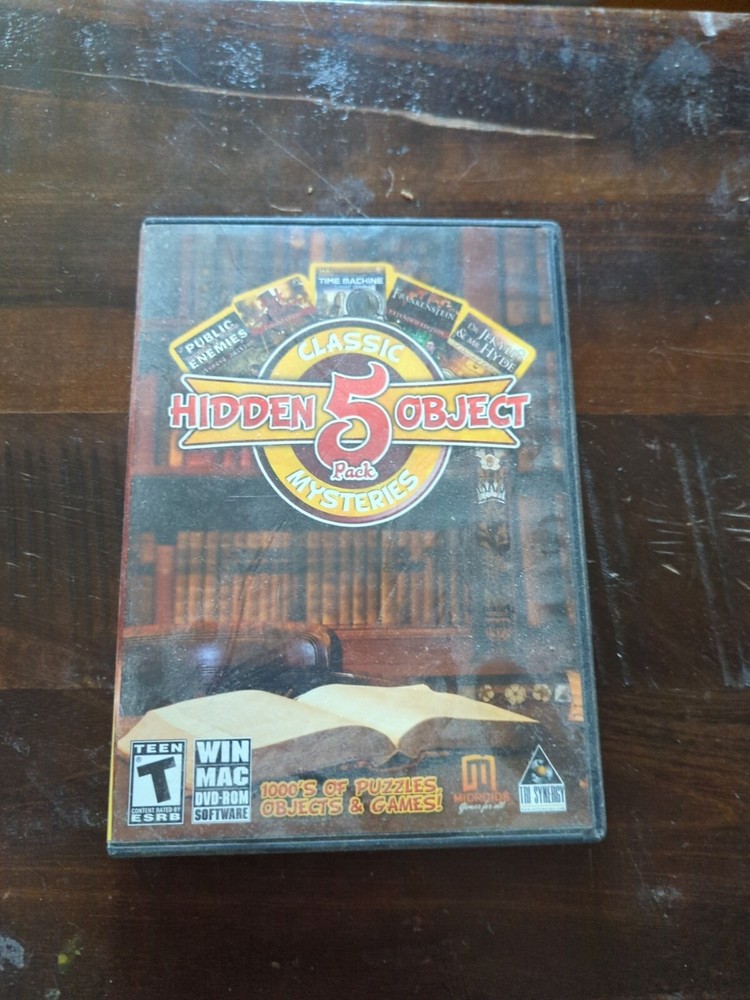 2013 Classic Mysteries Hidden Object 5 Pack PC/Mac Game by ValuSoft