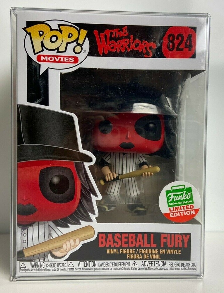 Funko Pop The Warriors Baseball Fury Red 824 Cyber Monday Exclusive Collectible-image