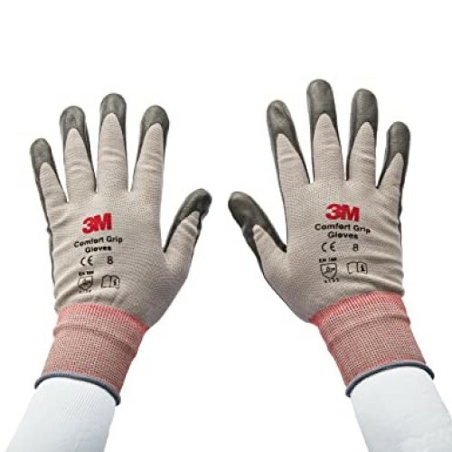 3M Comfort Grip Glove, CGM-GU, General Use, Size M, 6 Pairs/Pack