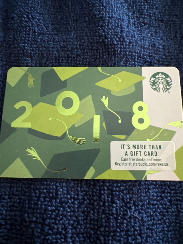 Starbucks Class of 2018 Gift Card No Value Specified-image