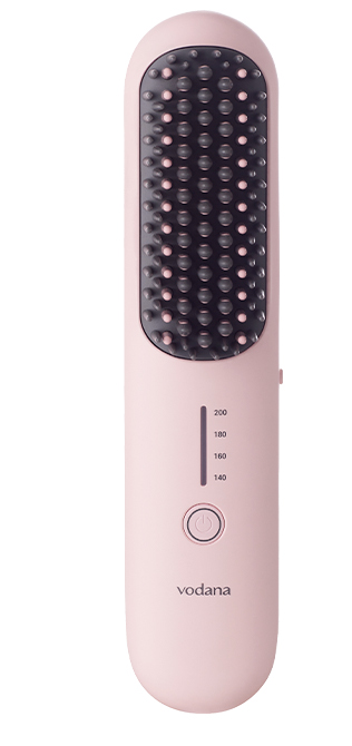 Vodana Easy Up Hair Styler Brush Iron + Stand Set K-Beauty / Express