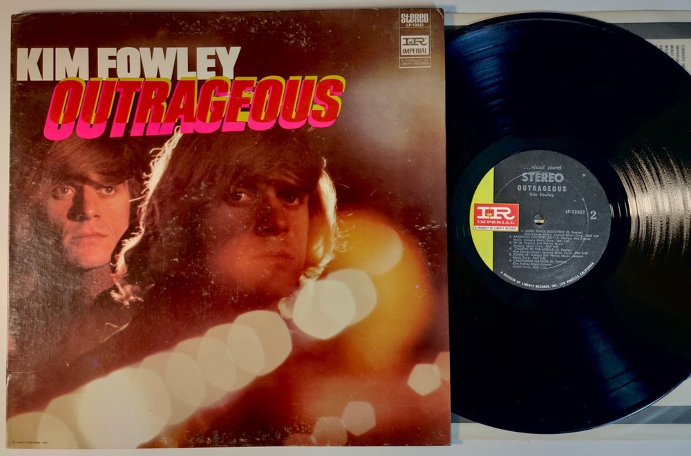 Kim Fowley Outrageous LP Psych