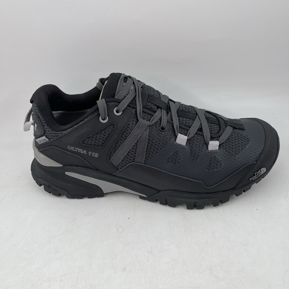North Face Womens Ultra 112 Size 9 Black Waterproof Hiking Shoes