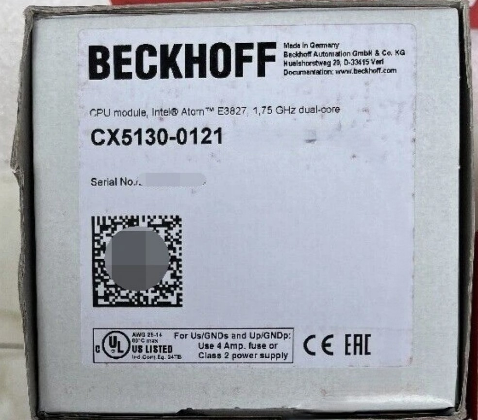 New In Box Beckhoff CX5130-0121 PLC Module CX5130-0121 CX5130-0121 Free shipping