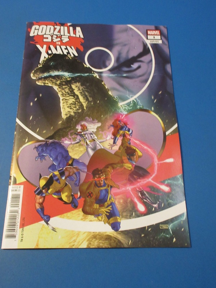 Godzilla vs X-men #1 Clarke variant NM Gem wow