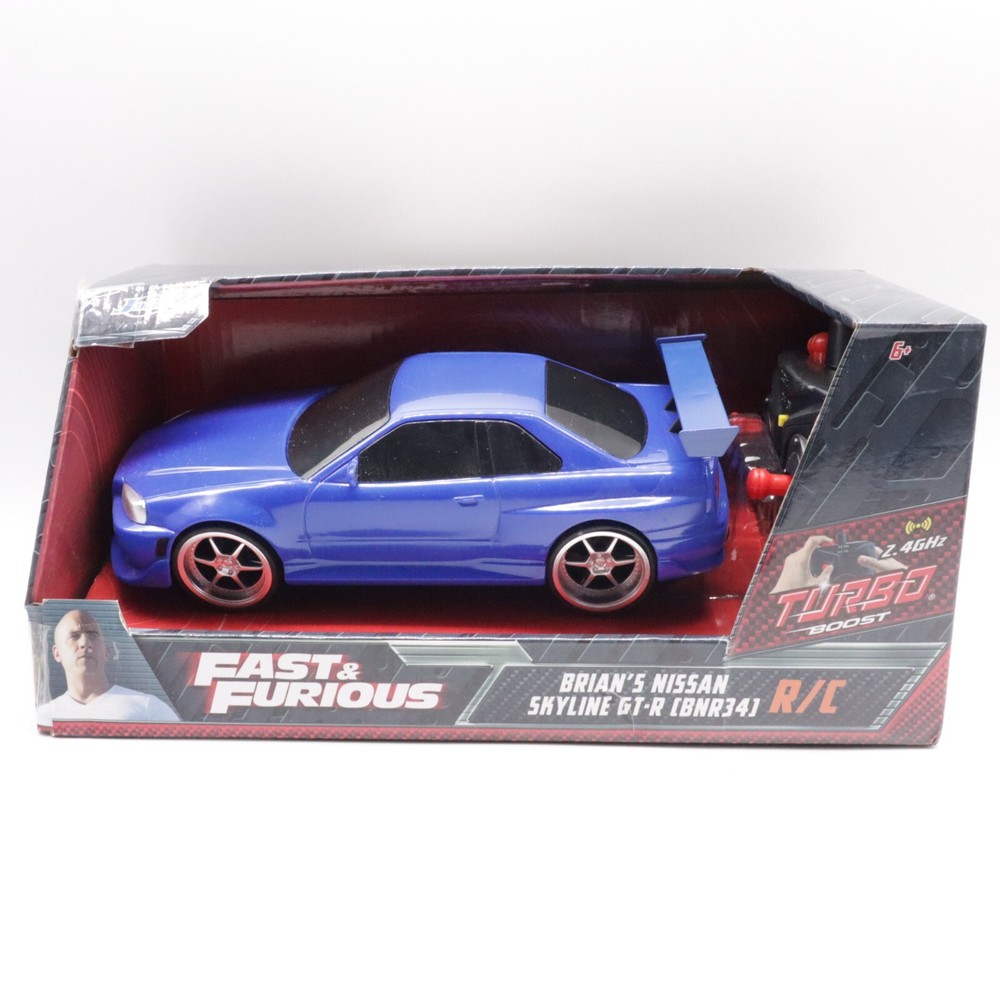 Fast & Furious Jada Toys Brian’s Nissan Skyline GT-R BNR34 R/C