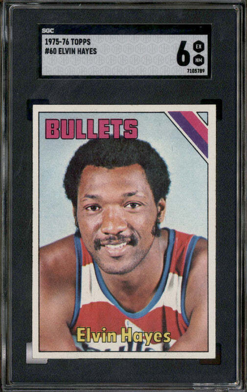 1975-76 Topps Elvin Hayes Basketball Card #60 Vintage NBA