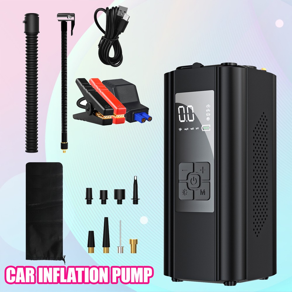 5 in 1 Air Pump AP-011 Air Compressor Tire Inflator Fits Car Moto BikekH