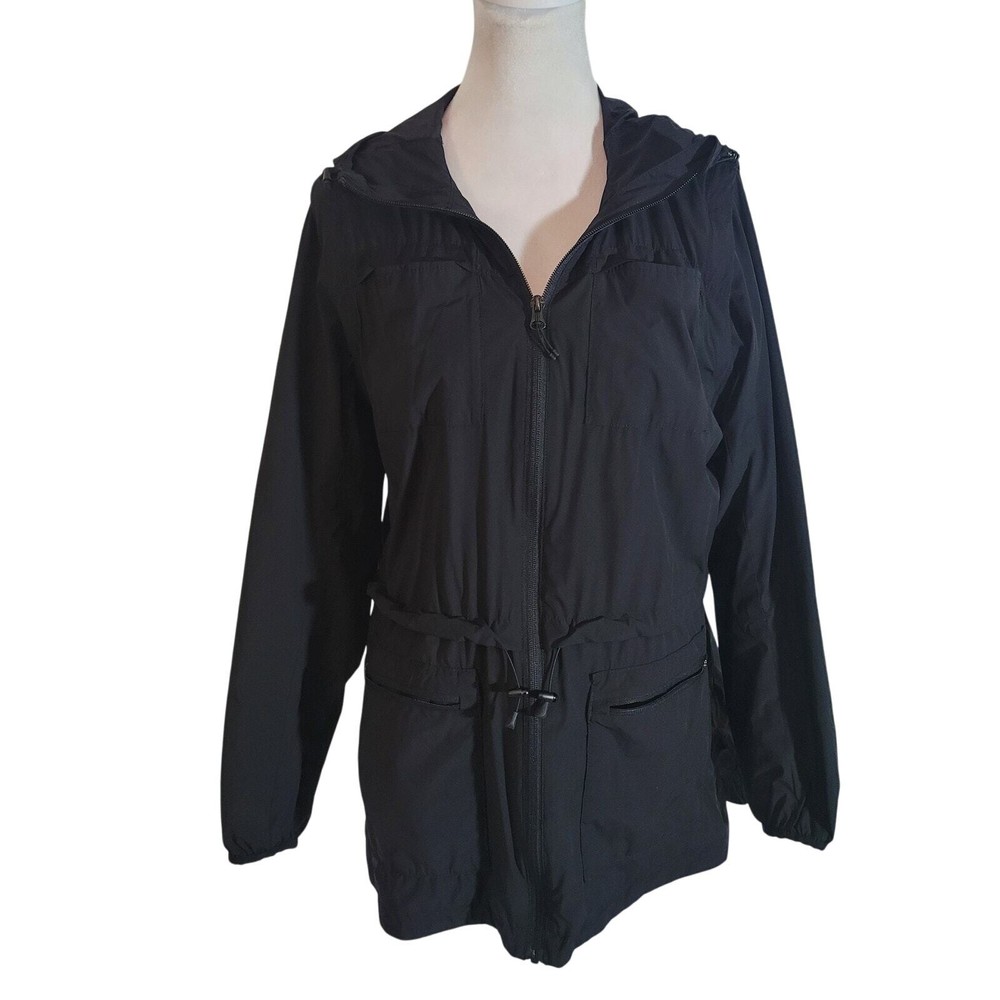 Duluth Trading Co Women’s Convertible Utility Jacket Vest Black Size M