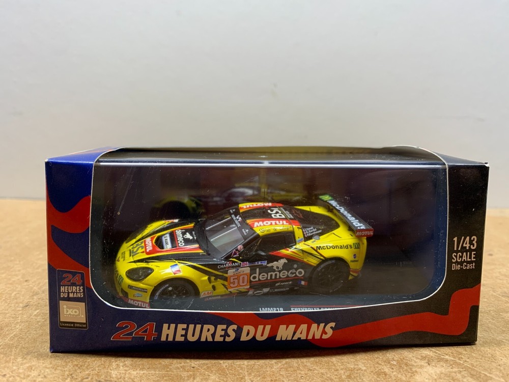 IXO MODELS CHEVROLET CORVETTE C6 ZR1 LE MANS 2011 IN BOX 1/43 N5