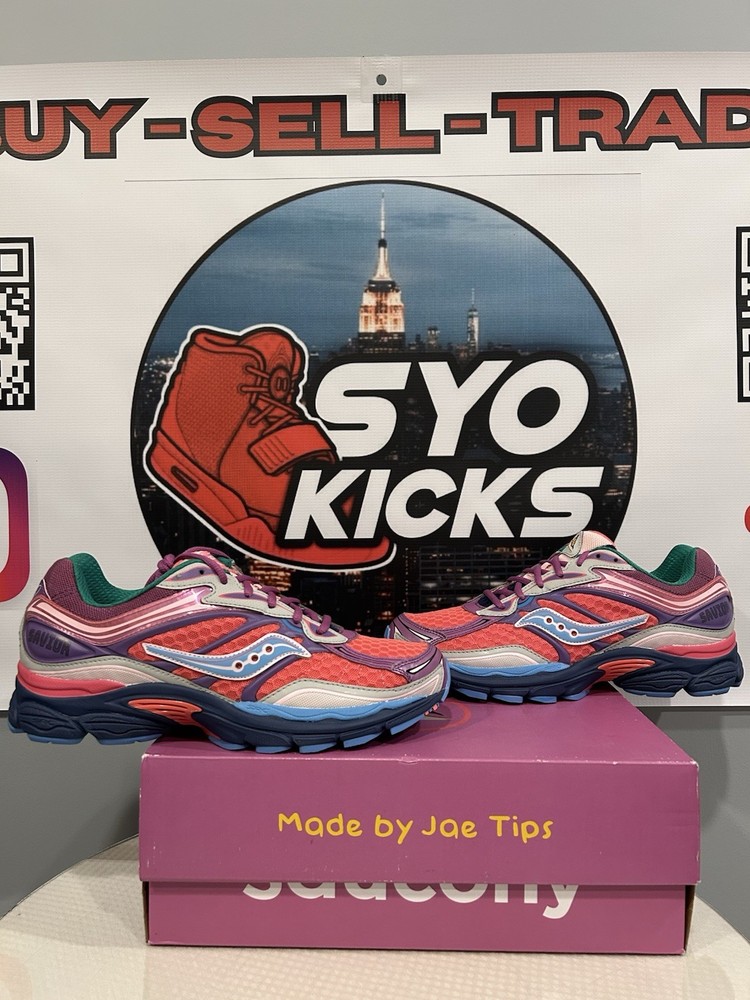Size 9.5 - Jae Tips x Saucony ProGrid Omni 9 To Do List - Pink