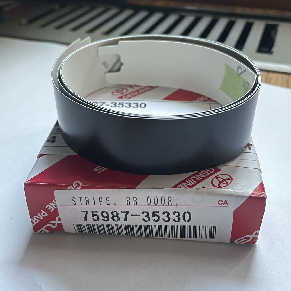 OEM 2011 - 2017 TOYOTA 4RUNNER Rear Right Door Upper Stripe Tape 75987-35330