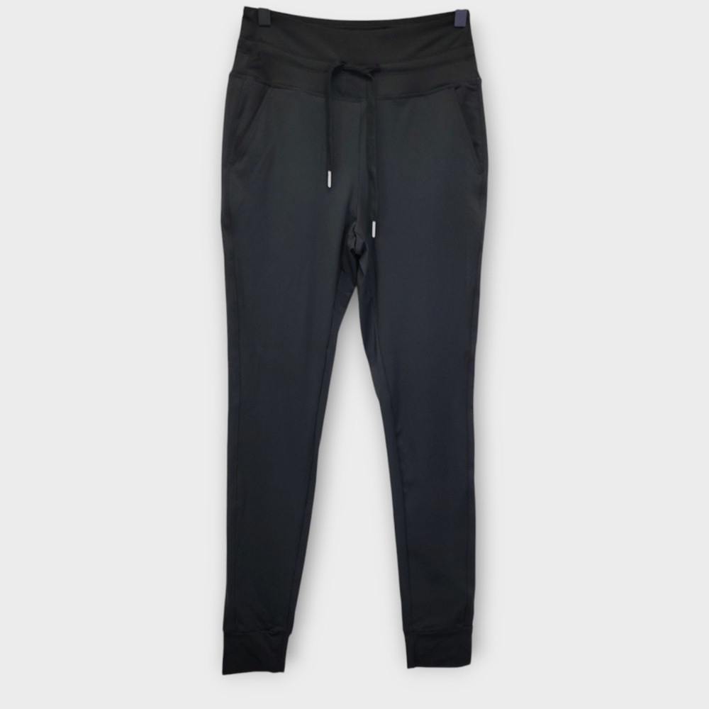 Halara Softlyzero High Waisted Joggers with Drawstring Side Pockets in Black Size Small