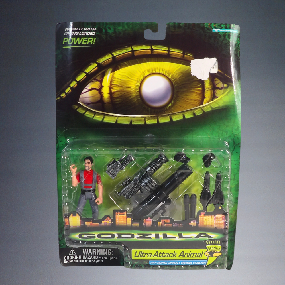 1998 VINTAGE TRENDMASTERS GODZILLA ULTRA-ATTACK ANIMAL ACTION FIGURE #08564