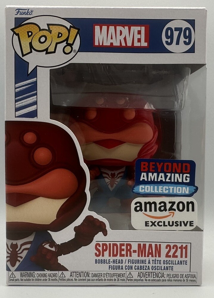 Funko Pop Spider-Man 2011 Marvel Exclusive Collection Bobble-Head #979