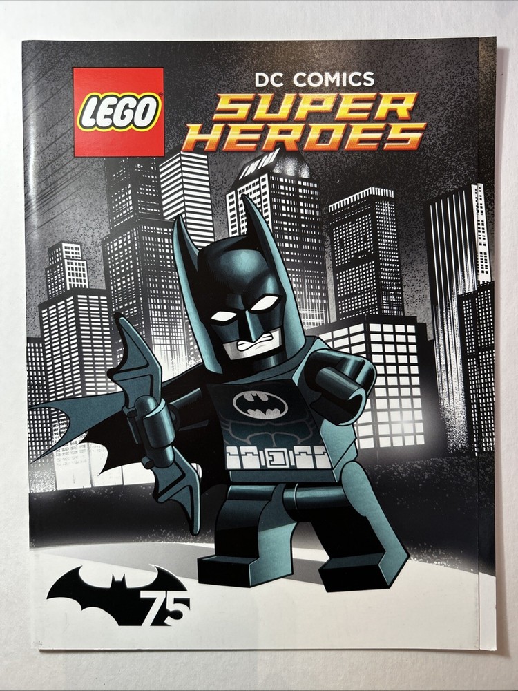 LEGO DC SUPER HEROES SDCC 2014 Exclusive PROMO Book Magazine Batman