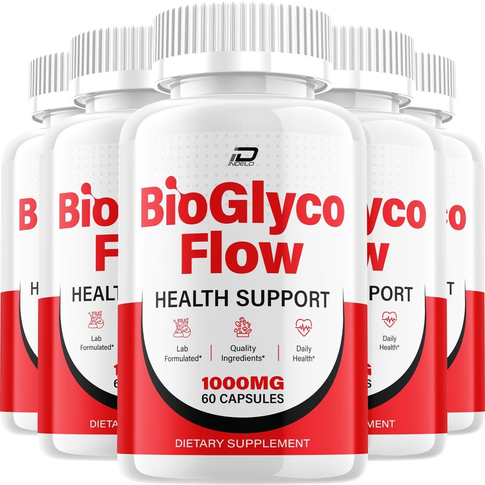 (5 Pack) BioGlyco Flow Capsules – BioGlycoFlow Natural Blend Glycogen Formula