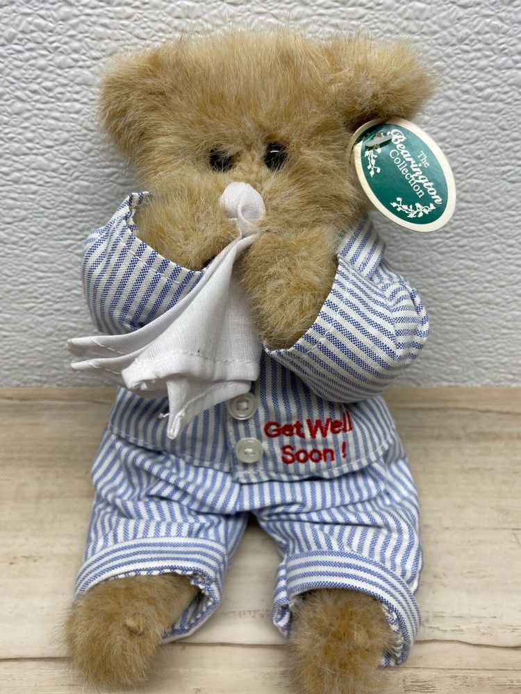 The Bearington Collection Illie Willie Get Weel Soon Teddy Bear New With Tags