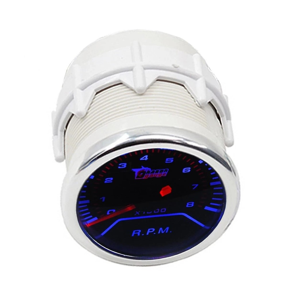 52mm Tacho Gauge Kit RPM Meter for Cars - Automotive Tachometer 2