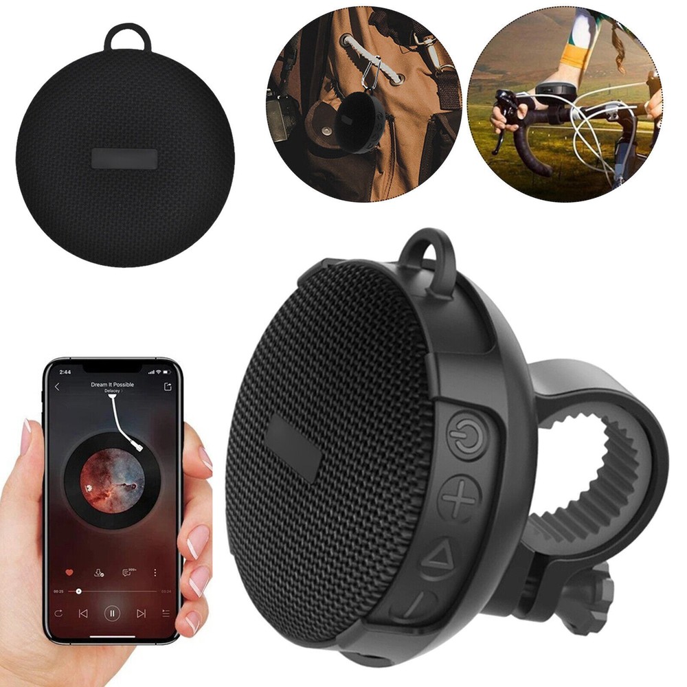 Portable Wireless Bluetooth Speaker Waterproof For Motorcycle Bike Loud Speaker