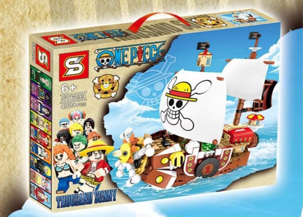 Build Legendary Thousand Sunny! Perfect Gift for Anime Fans | Comp. Major Brands