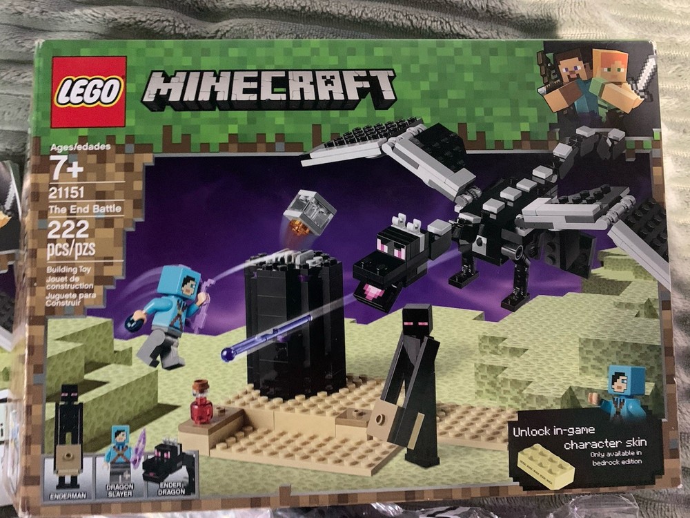 LEGO Minecraft: The End Battle (21151) Complete set