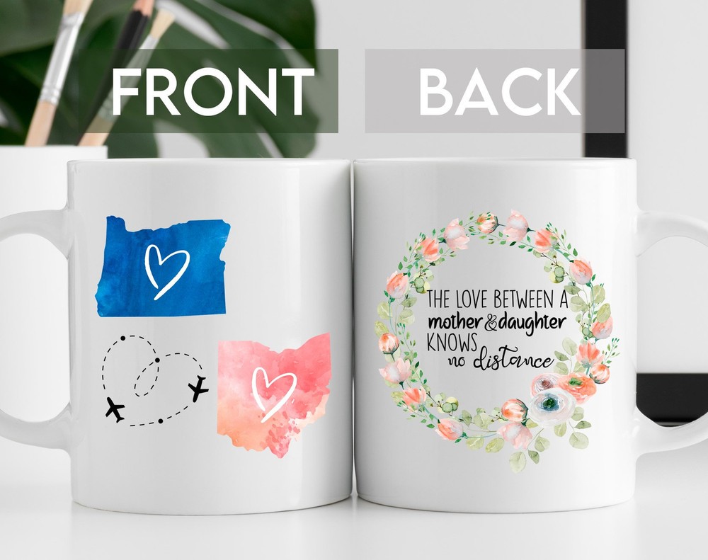 Long Distance Coffee Mug Mother's Day Coffee Mug Long Distance Gift Mothers Day
