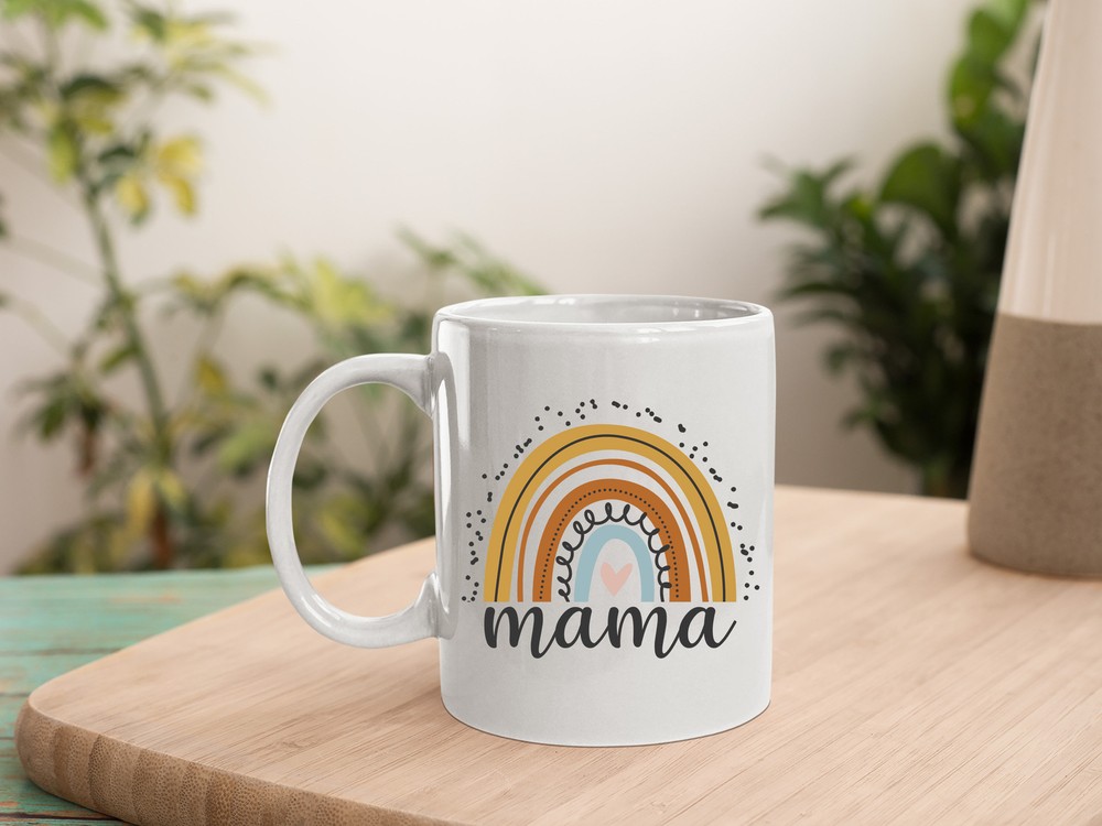 Mama Rainbow Mug Mama Mug Rainbow Mother's Day Mug Mother's Day Gift