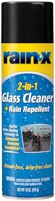 Glass Cleaner Plus Rain Repellent for Windows and Windshields