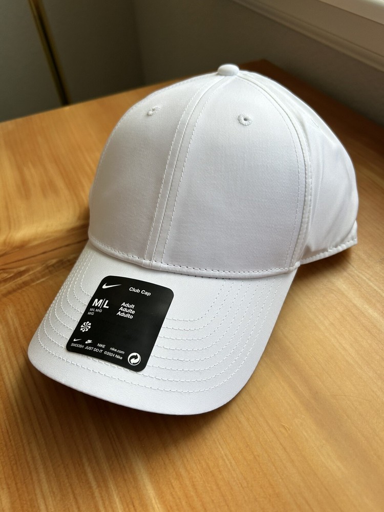 New Nike Club Cap Dri-Fit Featherlight Adjustable Golf Hat M/L