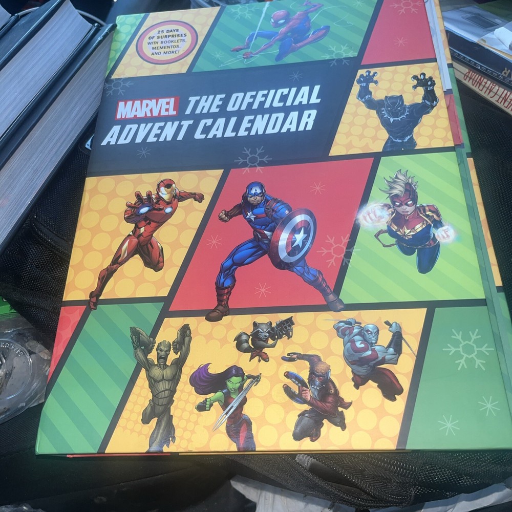 Marvel Super Hero The Official Advent Calendar Christmas Spider-Man Thor