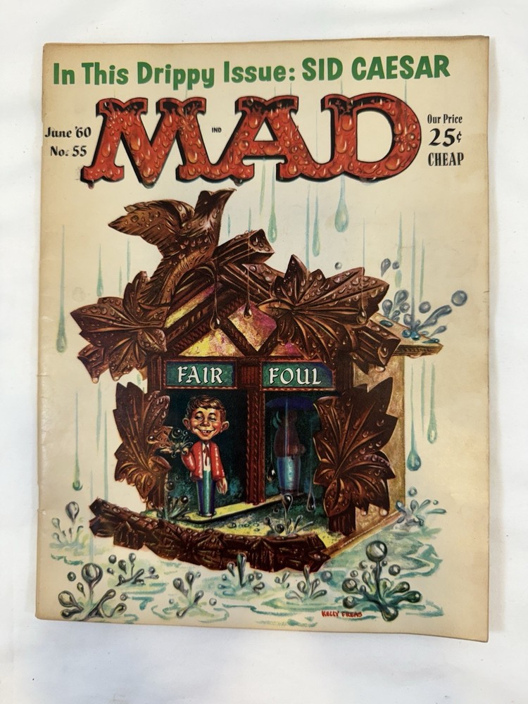 MAD Magazine Fair Foul Cuckoo Clock Issue 55 June 1960