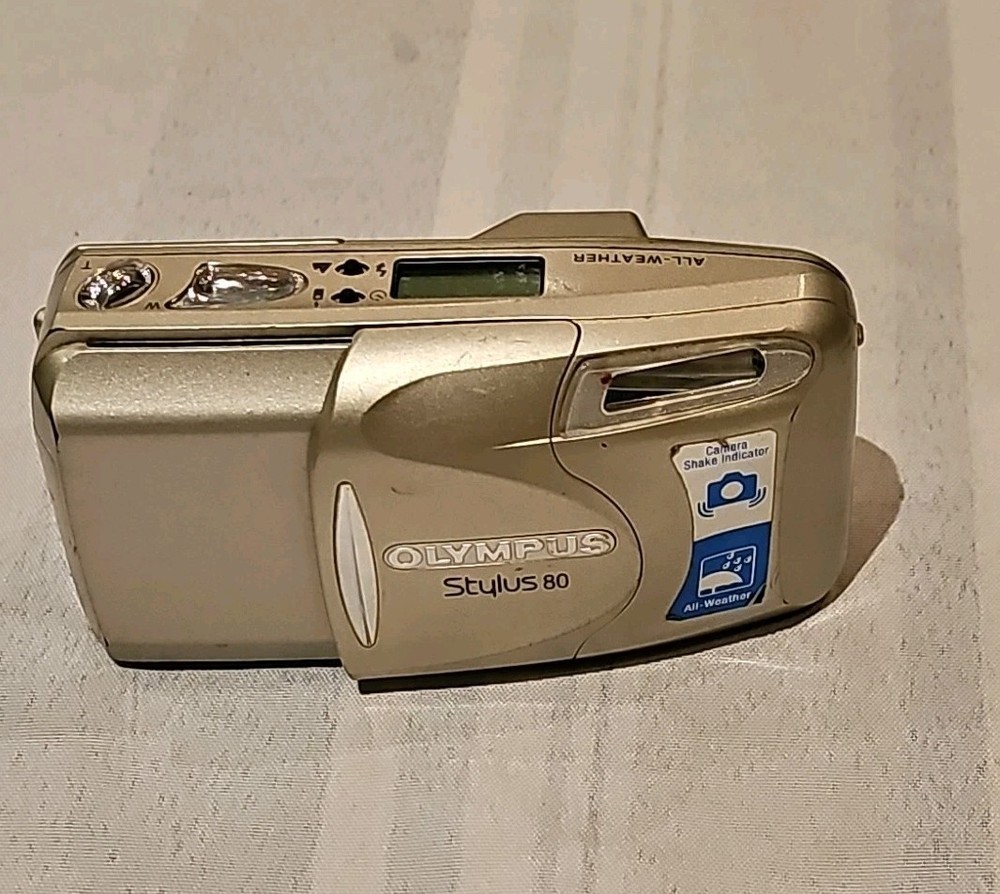 Olympus Stylus Epic Zoom 80 Deluxe 35mm Film Camera with Free Shipping  