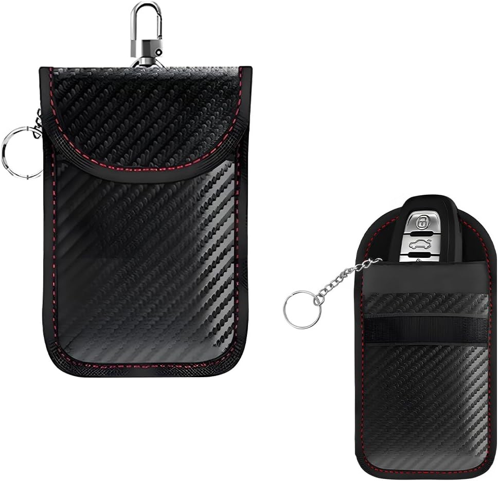RFID Blocking Faraday Pouch for Car Keys – Signal Proof Bag Cage  