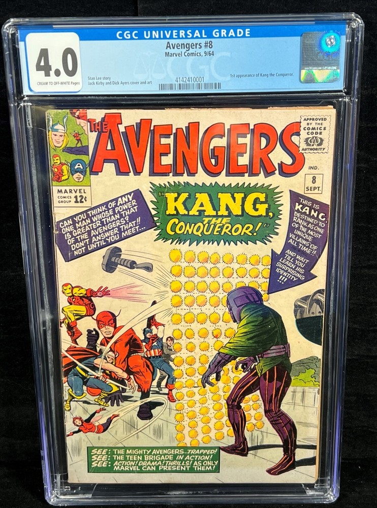 The Avengers #8 (Marvel Comics September 1964)