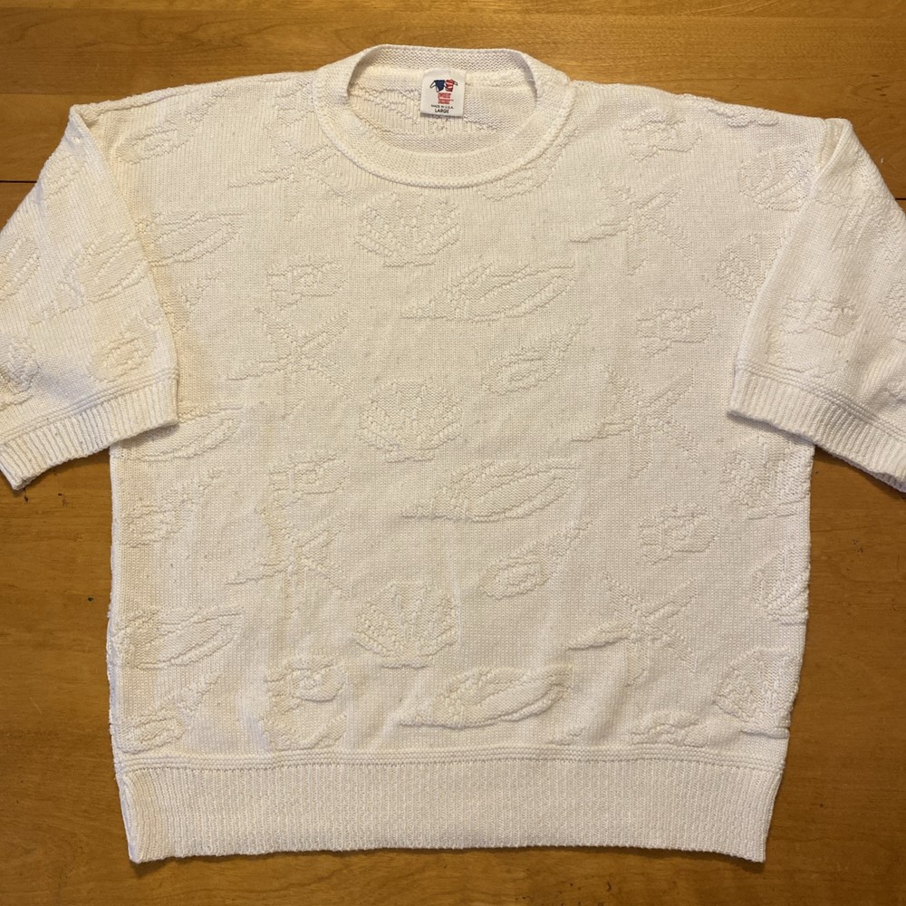 Vintage Women’s 100% Acrylic Sweater Size Large Made In USA