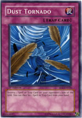 Dust Tornado - SD4-EN026 - Common - 1st Edition x1 - Moderately Played