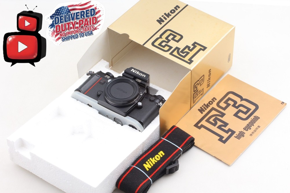 [MINT in Box] Nikon F3 Eye Level Eyelevel SLR 35mm Film Camera Body From JAPAN